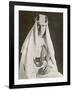 T E Lawrence (Lawrence of Arabia) in Desert Robes-null-Framed Premium Photographic Print