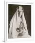 T E Lawrence (Lawrence of Arabia) in Desert Robes-null-Framed Photographic Print