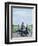 T E Lawrence on His Motorcyle-John Keay-Framed Premium Giclee Print