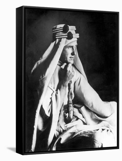 T.E. Lawrence, WWI British Officer-Science Source-Framed Stretched Canvas