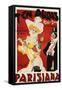 T'en Auras, Parisiana Poster-Jack Abeille-Framed Stretched Canvas