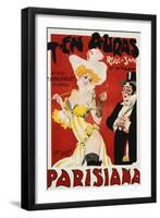 T'en Auras, Parisiana Poster-Jack Abeille-Framed Photographic Print