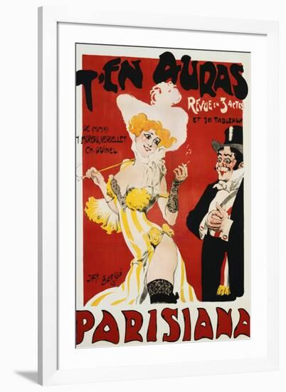 T'en Auras, Parisiana Poster-Jack Abeille-Framed Photographic Print