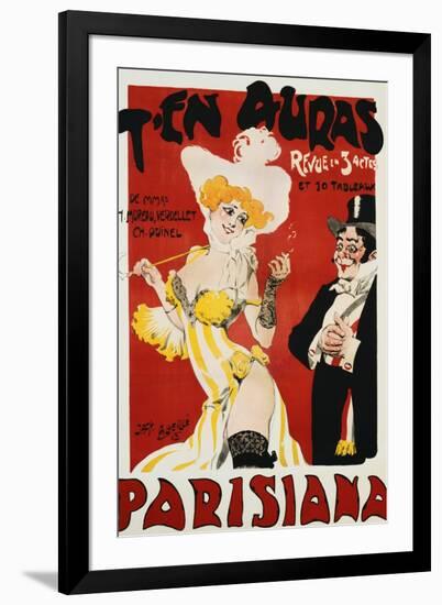 T'en Auras, Parisiana Poster-Jack Abeille-Framed Photographic Print