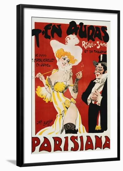 T'en Auras, Parisiana Poster-Jack Abeille-Framed Photographic Print