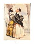 Las Dos Hermanas-T^ F^ Lewis-Framed Art Print