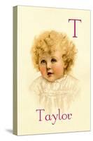 T for Taylor-Ida Waugh-Stretched Canvas