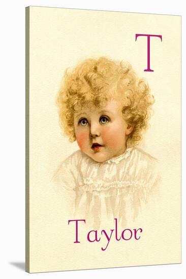 T for Taylor-Ida Waugh-Stretched Canvas