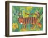 T for Tiger-Clare Beaton-Framed Giclee Print