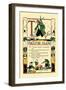 T for Treasure Island-Tony Sarge-Framed Art Print