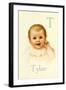 T for Tyler-Ida Waugh-Framed Art Print