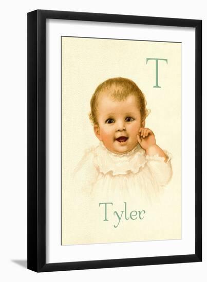 T for Tyler-Ida Waugh-Framed Art Print