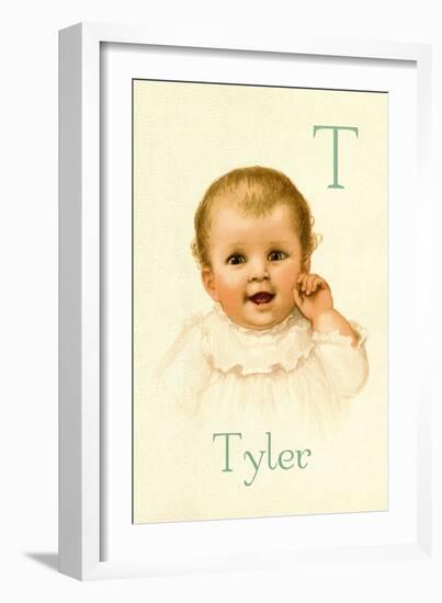 T for Tyler-Ida Waugh-Framed Art Print