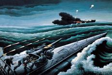 Score One for the Subs-T.h. Benton-Art Print