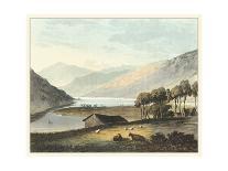 Picturesque English Lake I-T^h^ Fielding-Framed Stretched Canvas