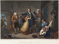 Minuteman: Family, 1776-T.h. Matteson-Framed Stretched Canvas