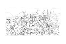 The Battle of Hastings, 1066-T Henwood-Framed Giclee Print