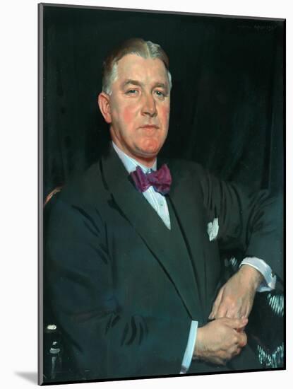 T. Howarth, Jp, 1925-Sir William Orpen-Mounted Giclee Print