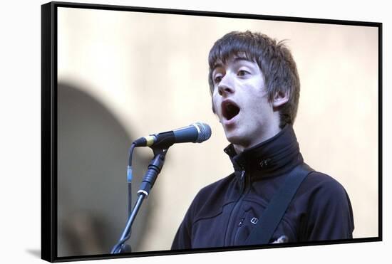 T in the Park' July 2007 Arctic Monkeys Perform on the Main Stage of T in the Park-null-Framed Stretched Canvas