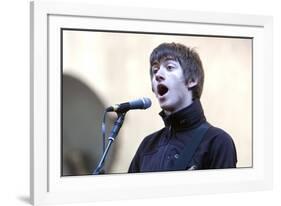 T in the Park' July 2007 Arctic Monkeys Perform on the Main Stage of T in the Park-null-Framed Photographic Print