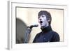 T in the Park' July 2007 Arctic Monkeys Perform on the Main Stage of T in the Park-null-Framed Photographic Print