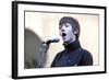 T in the Park' July 2007 Arctic Monkeys Perform on the Main Stage of T in the Park-null-Framed Photographic Print