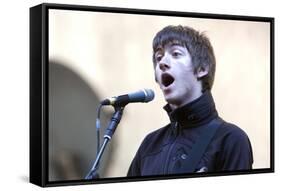 T in the Park' July 2007 Arctic Monkeys Perform on the Main Stage of T in the Park-null-Framed Stretched Canvas