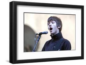 T in the Park' July 2007 Arctic Monkeys Perform on the Main Stage of T in the Park-null-Framed Photographic Print