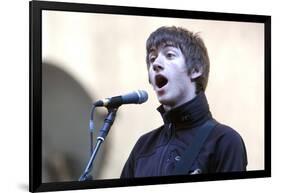 T in the Park' July 2007 Arctic Monkeys Perform on the Main Stage of T in the Park-null-Framed Photographic Print