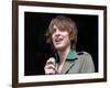 T in the Park' July 2007 Paulo Nutini Wows the Crowd on the Main Stage-null-Framed Photographic Print