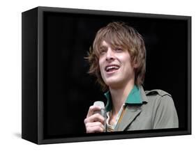 T in the Park' July 2007 Paulo Nutini Wows the Crowd on the Main Stage-null-Framed Stretched Canvas