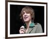 T in the Park' July 2007 Paulo Nutini Wows the Crowd on the Main Stage-null-Framed Photographic Print