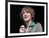 T in the Park' July 2007 Paulo Nutini Wows the Crowd on the Main Stage-null-Framed Photographic Print