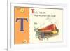 T is for Train-null-Framed Premium Giclee Print