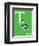 T is for Turtle (green)-Theodor (Dr. Seuss) Geisel-Framed Art Print