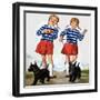 T Is for Twin, Illustration from 'Treasure'-Clive Uptton-Framed Giclee Print