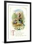 T is for Twins-null-Framed Art Print