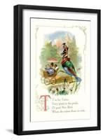 T is for Twins-null-Framed Art Print