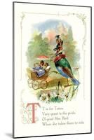 T is for Twins-null-Mounted Art Print