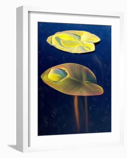 T_Lily, 2021, (digital)-Scott J. Davis-Framed Giclee Print