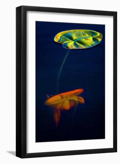 T_Lily3, 2021, (digital)-Scott J. Davis-Framed Giclee Print