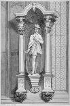 Statue of Edward Vi, Guildhall Chapel, City of London, 1822-T Mills-Framed Premium Giclee Print