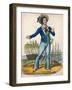 T P Cooke as the Sailor Hero of Black Eyed Susan-null-Framed Giclee Print