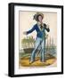 T P Cooke as the Sailor Hero of Black Eyed Susan-null-Framed Giclee Print