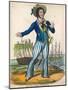 T P Cooke as the Sailor Hero of Black Eyed Susan-null-Mounted Giclee Print