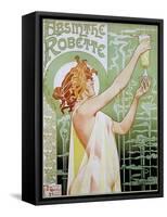 T Privat-Livemont Absinthe Robette Art Print Poster-null-Framed Stretched Canvas