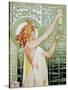 T Privat-Livemont Absinthe Robette Art Print Poster-null-Stretched Canvas