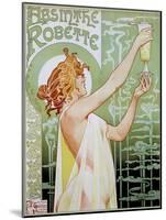 T Privat-Livemont Absinthe Robette Art Print Poster-null-Mounted Poster
