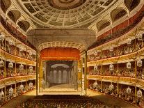 New Covent Garden Theatre, from Microcosm of London, 1810 by R Ackermann-T. & Pugin Rowlandson-Giclee Print
