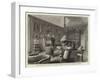 T R H Prince and Princess Christian at Home, the Library, Cumberland Lodge-null-Framed Giclee Print